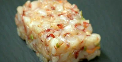 tartar de marisco