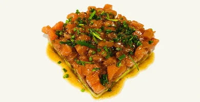tartar de pescado